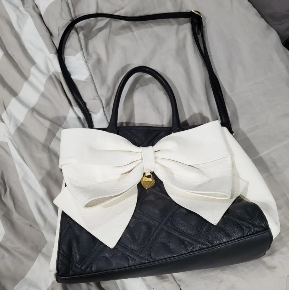 Betsey Johnson Bow Detail Purse